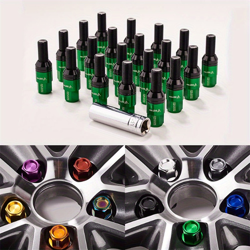 M14x1.25 Wheel Lug Bolts Shank Hex Length Forged Studs Set - Temu