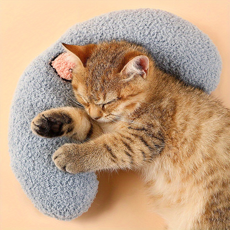 Piccolo Cuscino Gatti Pet Dog Sleeping Mat Protezione Collo - Temu