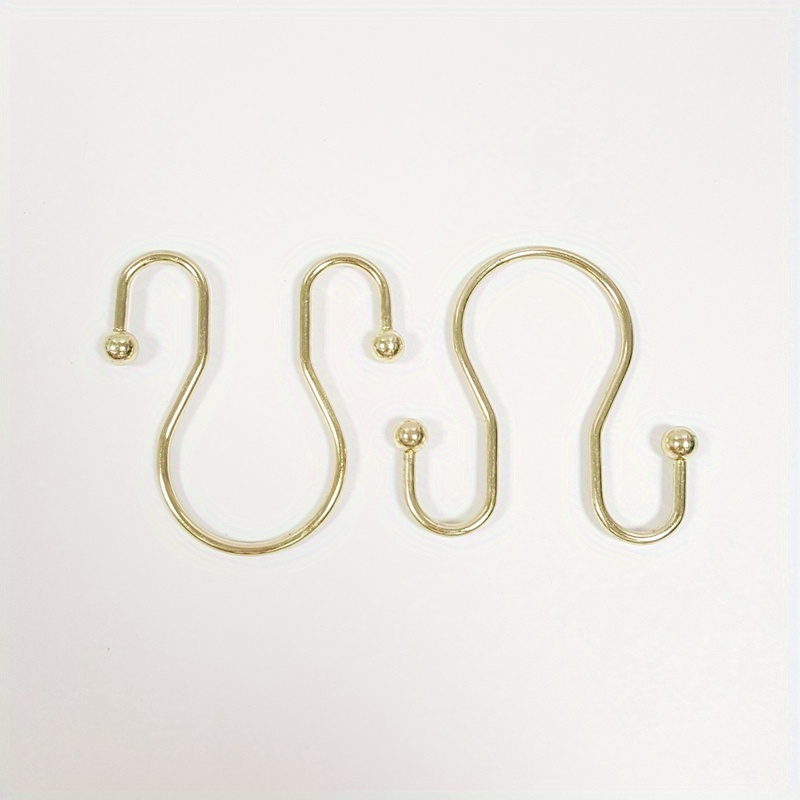 Bath Rings Transparent Twistable High Quality C shaped Hooks - Temu