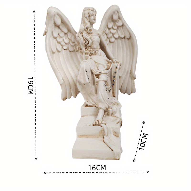 Cross Border New Product Garden Staircase Goddess Statue And Decoration Resin Pendant