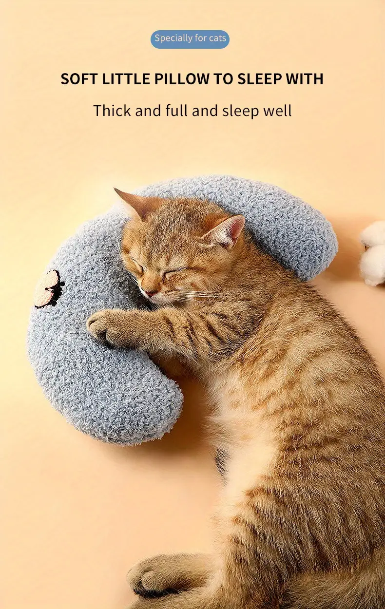 Piccolo Cuscino Gatti Pet Dog Sleeping Mat Protezione Collo - Temu Italy