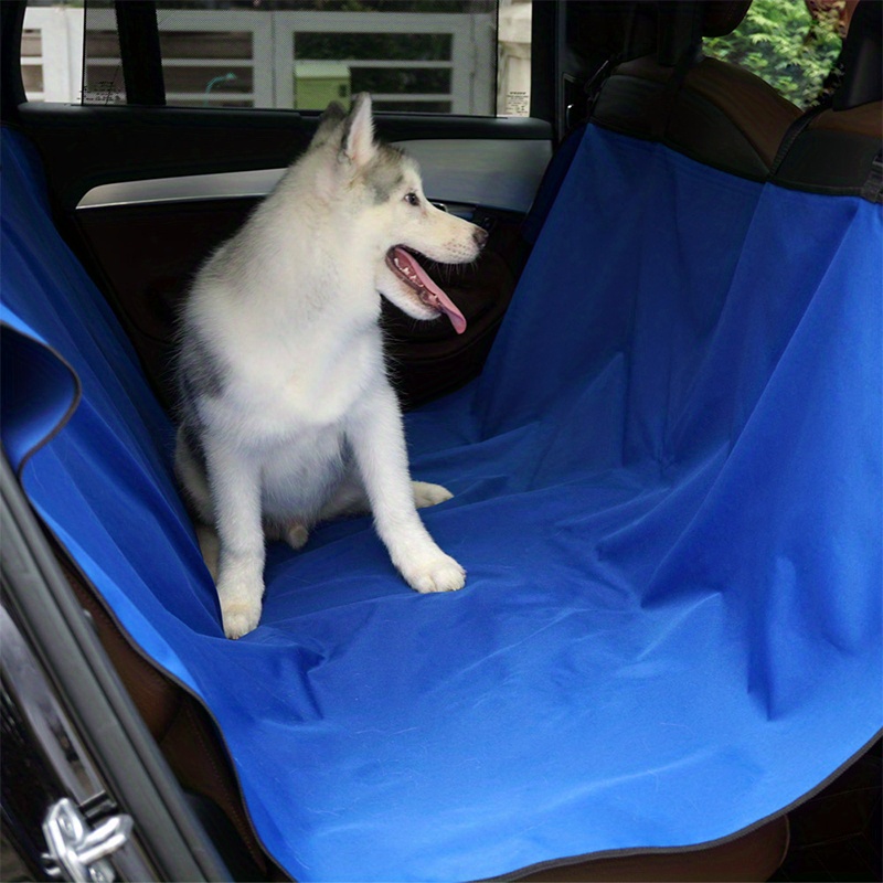 Funda de coche para perros color Azul