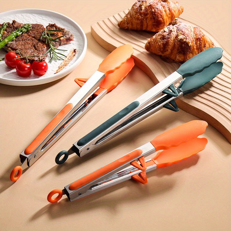 Tongs Food Grade Silicone, Oxo Tongs Silicone Heads