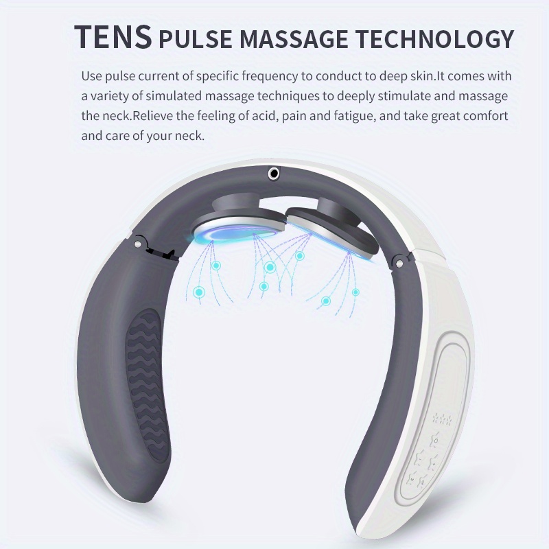 Smart Electric Pulse Shoulder And Neck Massager With Far Infrared