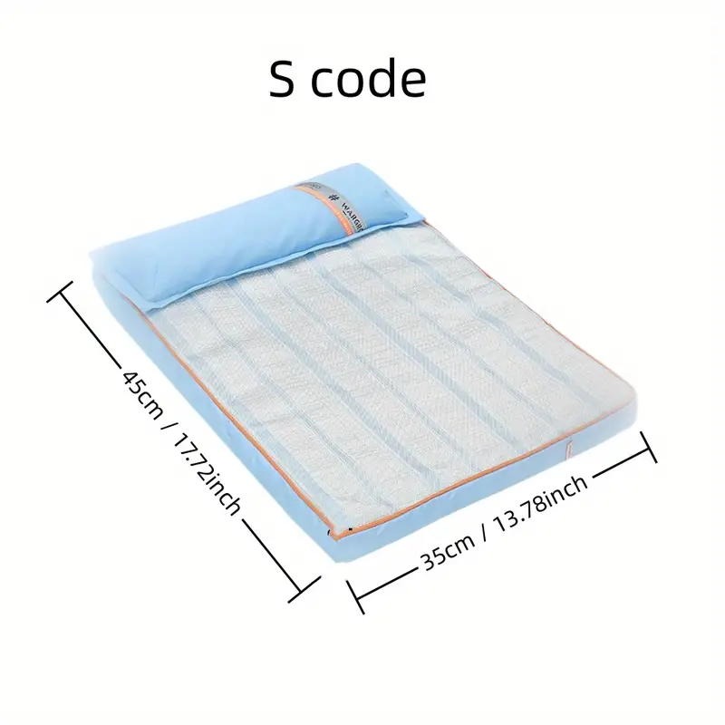dog mat dog pad pet floor pad summer ice pad breathable summer cooling pads ice silk dog kennel details 6