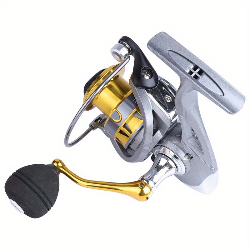 Ourlova Color Metal Spinning Fishing Reel Gear Ratio 5.2:1 Max Drag 5kg  Long Casting Sea Fishing Reel Accessories 