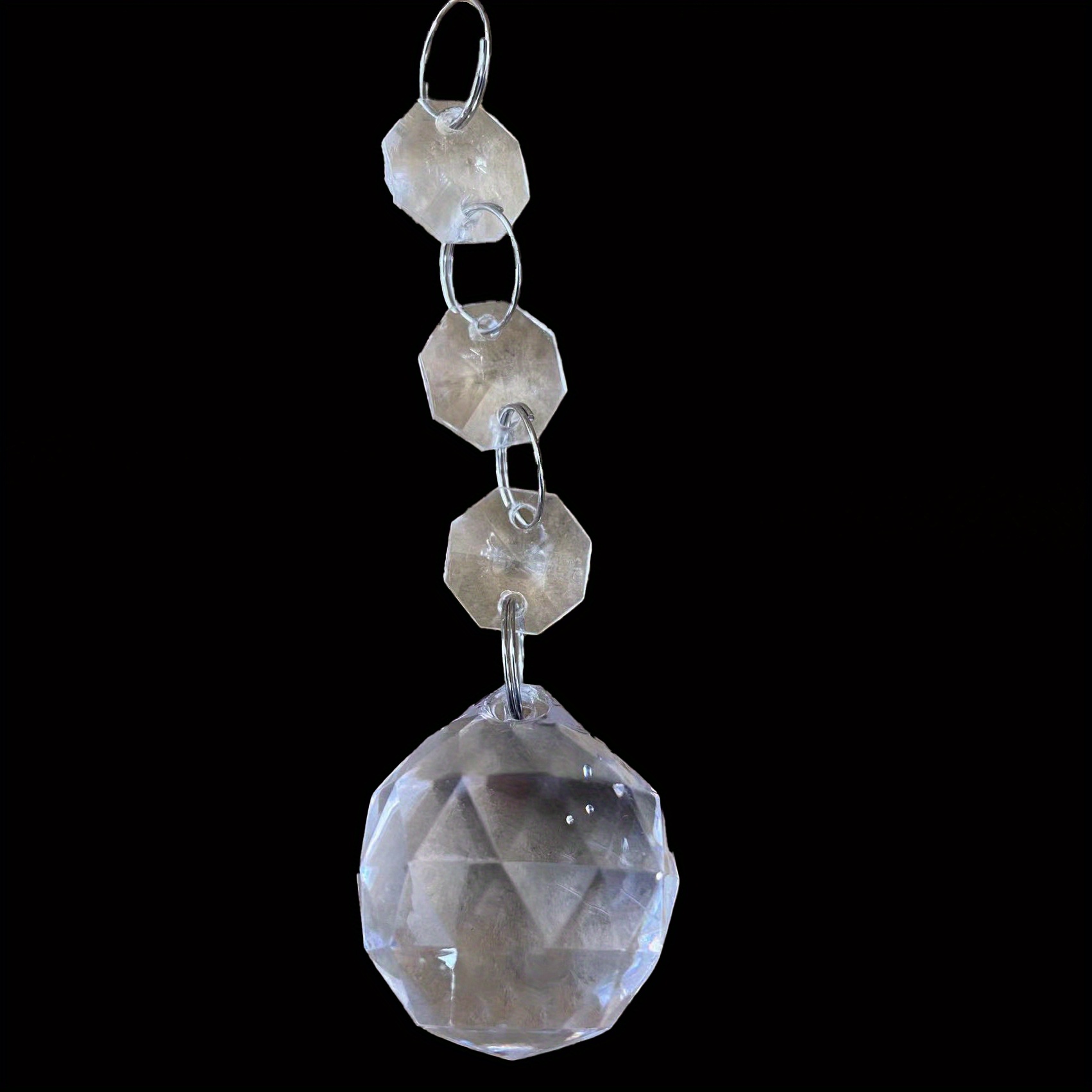 Acrylic Clear Garland Strands Hanging Chandelier Bead Chain - Temu