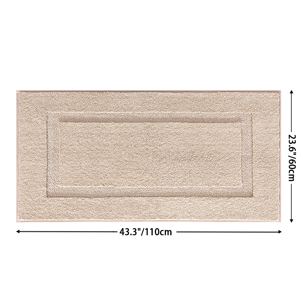 1pc Bathroom Rug Mat, Absorbent Premium Bath Rug, Non-slip Comfortable Bath Mat For Bathroom Floor, Sink, Bathtub, Shower Room, Christmas Decoration Christmas Gift