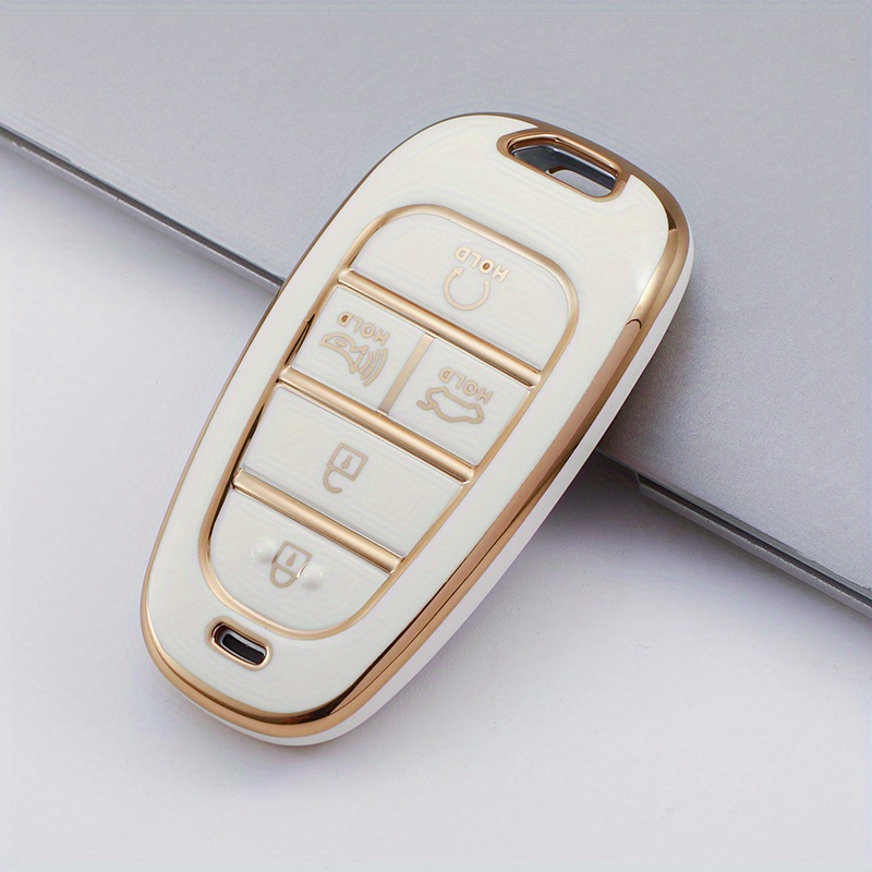  kwmobile Key Cover Compatible with Kia - Rose Gold High Gloss :  Everything Else