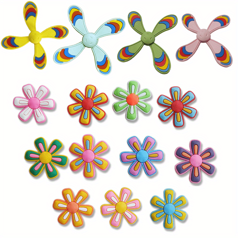 12 Breloques Chaussures YIMVUNZ - Fleurs De Cerisier Décoratives | Pour Sabots, Sandales | Cadeaux Fête Ou Pâques