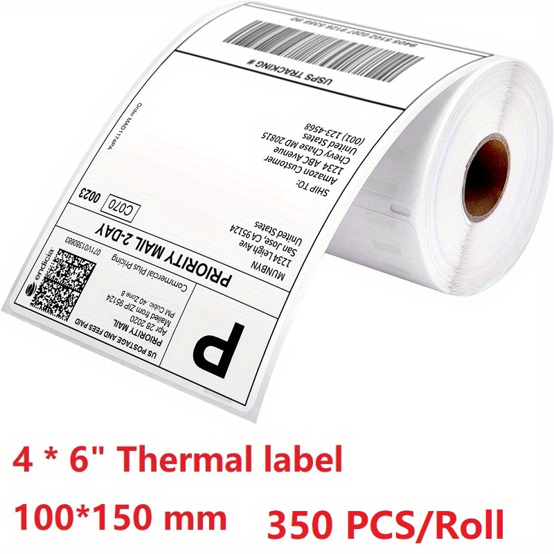 Label Printer 4x6 Thermal Printer, Commercial Direct Thermal High