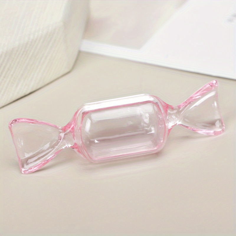 Creative Cartoon Mini Candy Jewelry Box Transparent Plastic - Temu
