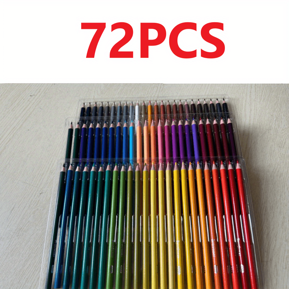 72PCS Drawing & Art Supplies Kit, Colored Sketching Pencils for