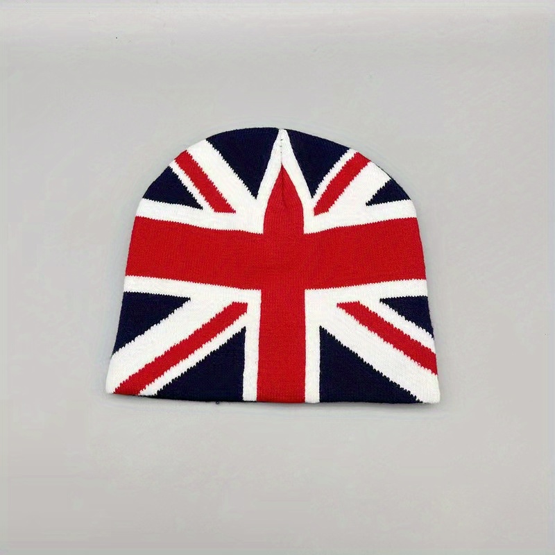 1pc Windproof Uk Embroidery - Fashionable Ear And