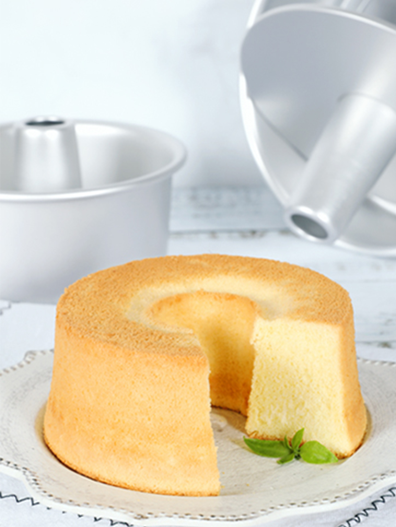 Angel food cake pan/Tube Cake Pan/Bundt Pan/Ring Cake Pan/Flan Cake Pan  (MINI -Code 1041)