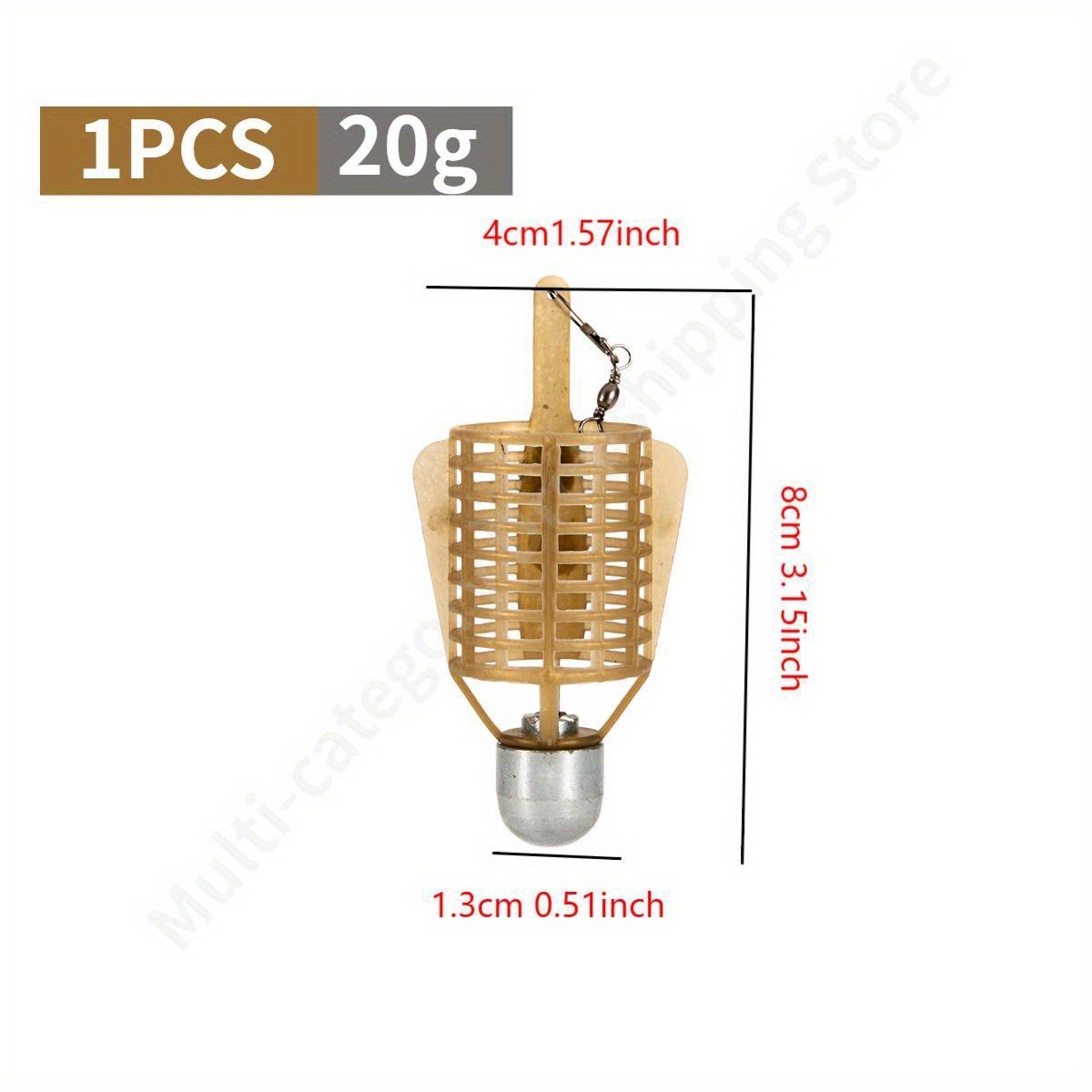 Efficient Carp Fishing Bait Feeder Lure Holder Trap Fishing - Temu United  Arab Emirates