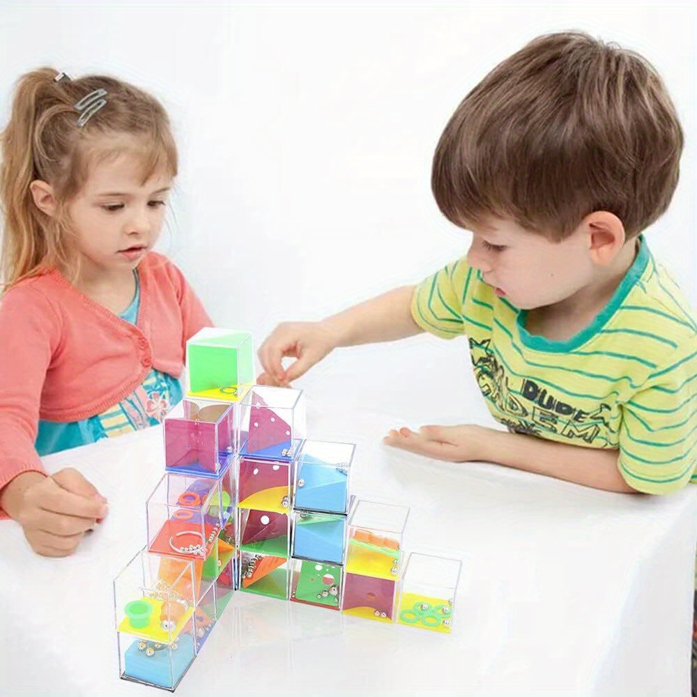 Mini Cube Brain Teaser Puzzle Box Set Fun Challenge Kids Temu
