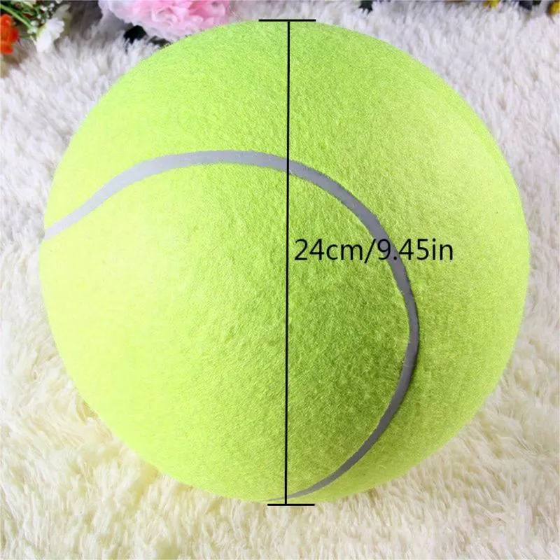 オーバーサイズのテニス玩具ボール、インフレータブルペット玩具ボール、犬のおもちゃボール、ペットトレーニングテニスボール ペット用品 Temu  Japan