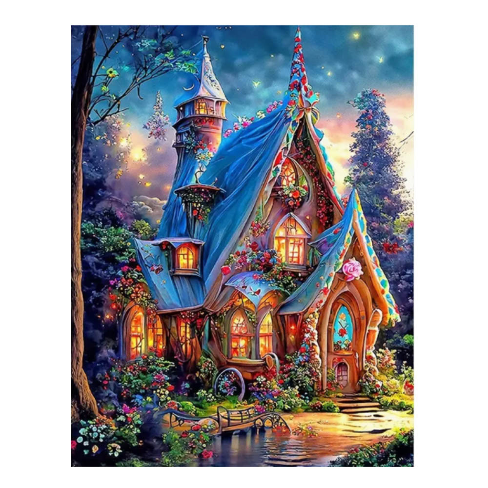 Diamond Art Painting, Castle Wall Art