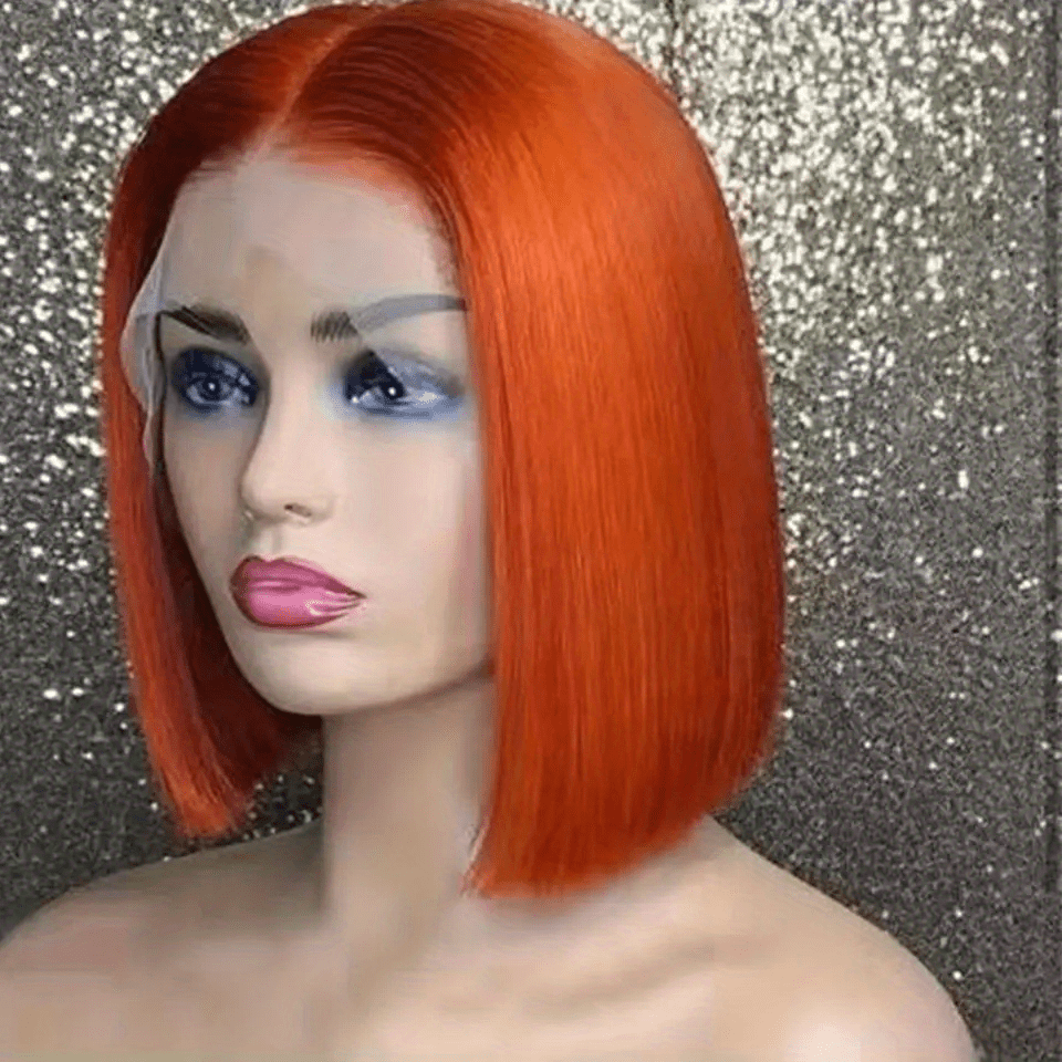 Gomas del pelo color naranja P1000-33