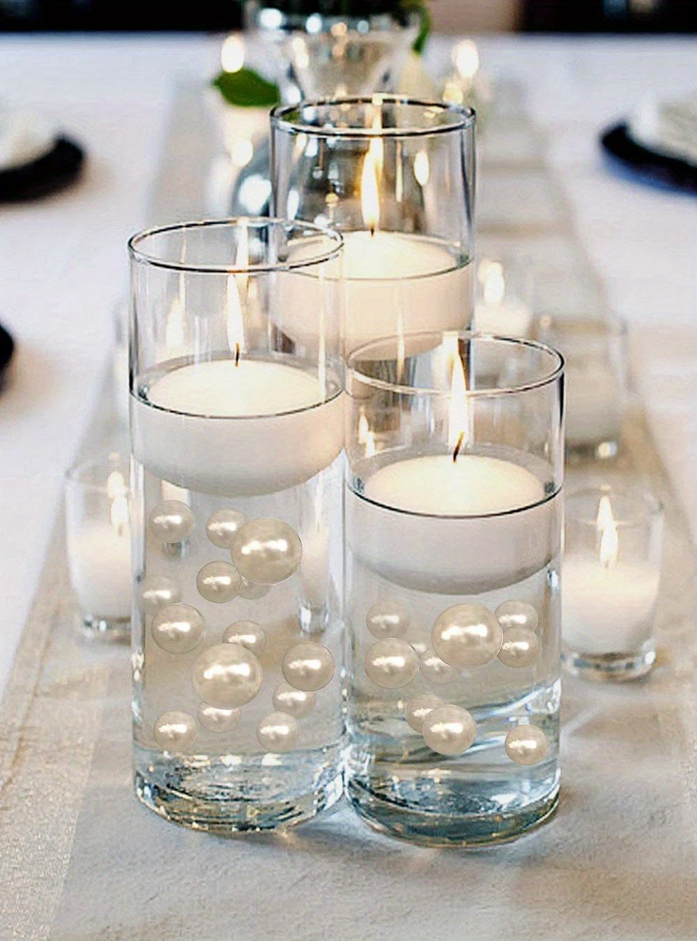 By now you may have seen this neat water bead floating candle trend fo