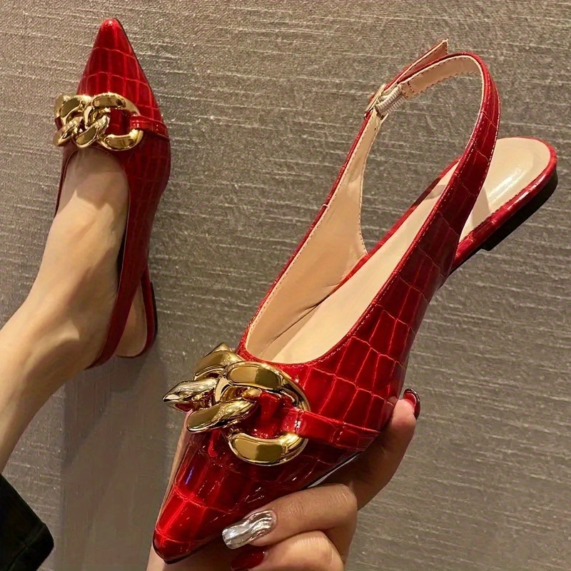 Louis Vuitton Women's Red Sandals