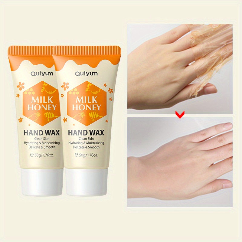 Milk Honey Hand Wax Clean Hydrating Moisturizing 50g