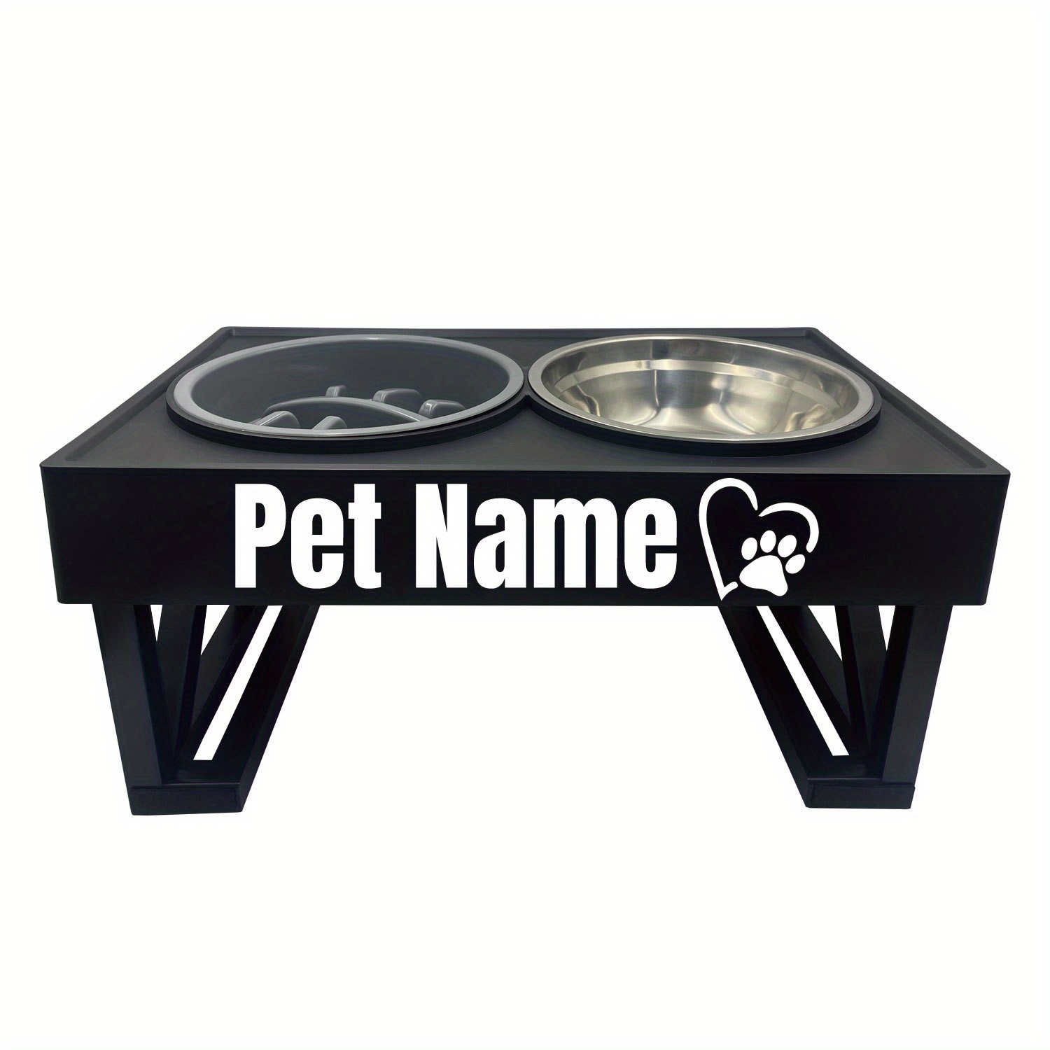 Slow Feeder Dog Bowl Slow Feed Small Breed Dog Bowl Senior Dog Bowl Modern  Dog Stand Personalized Dog Bowl Vet Recommended Pets 