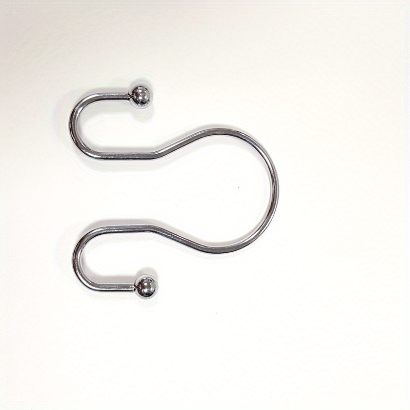 Bath Rings Transparent Twistable High Quality C shaped Hooks - Temu