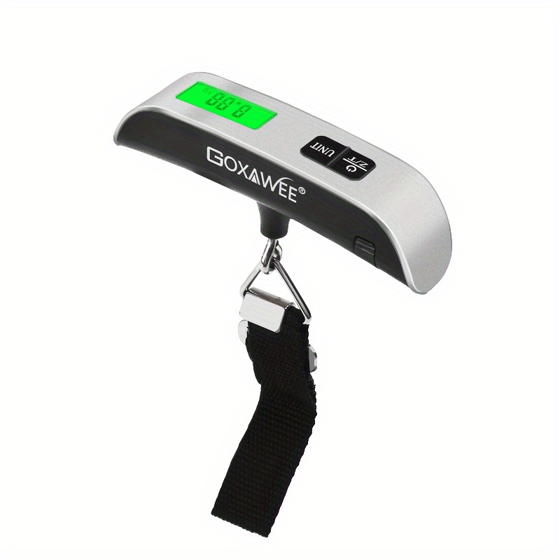 Digital Luggage Scale, Portable Handheld Baggage Electronic Scale, Suitcase  Scale With Temperature Sensor, Backlight Lcd Display, Strong Straps For  Travelers, Including Batteries - Temu