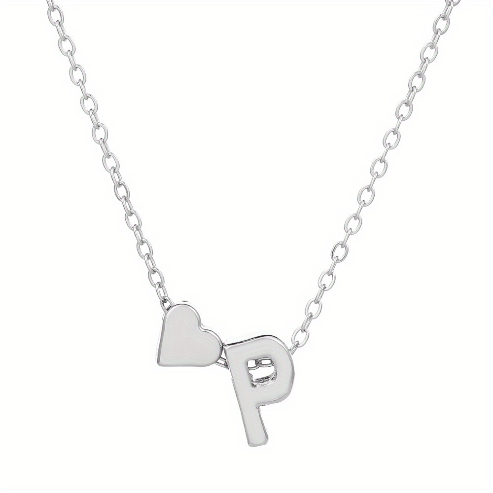 Short deals initial necklace