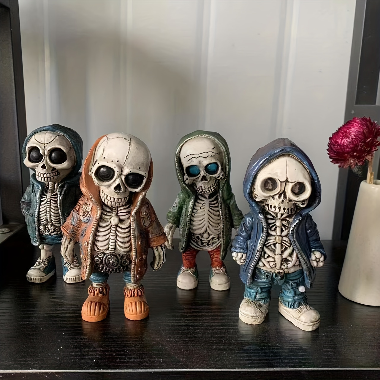 2023 Nouveau Cool Squelette Figurines Halloween Squelette Poupée