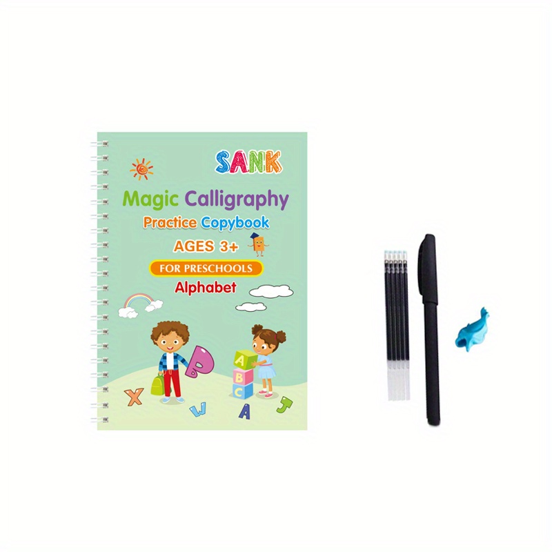 Magic Reusable Practice Copybook For Kids The Print - Temu