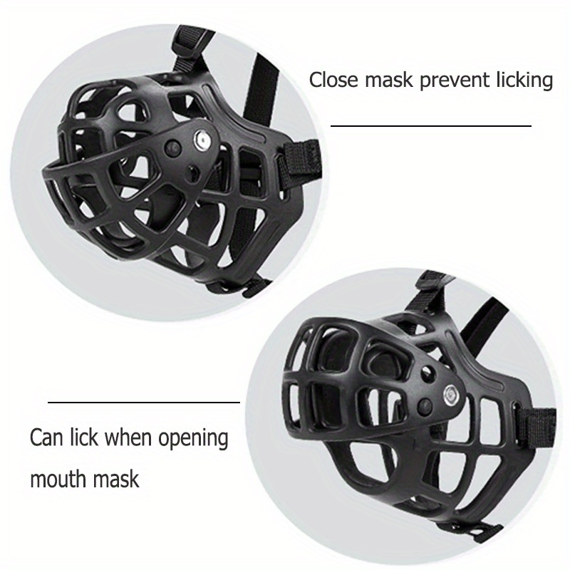 Dog Muzzle Large Dogs Dog Muzzles Biting Small Medium Large Temu