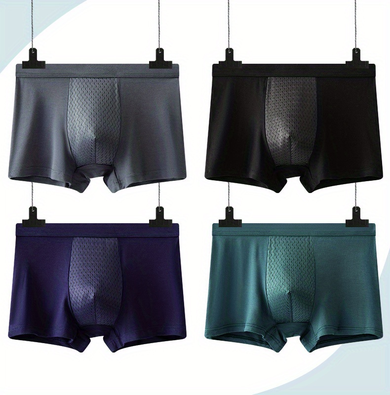 6pcs/Lot Men's Underwear Male Solid Briefs Underpants for Men