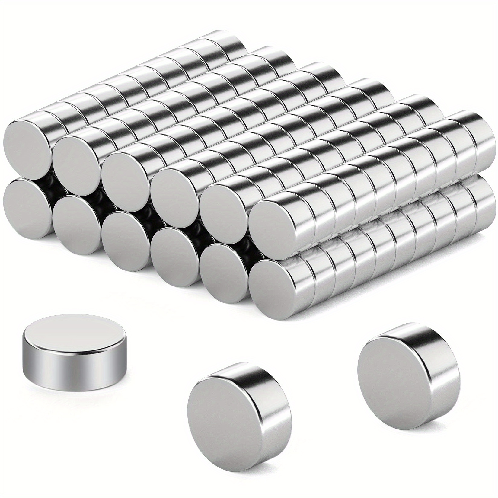 Small Magnets Whiteboard Magnet Metal Magnets Strong Thin - Temu