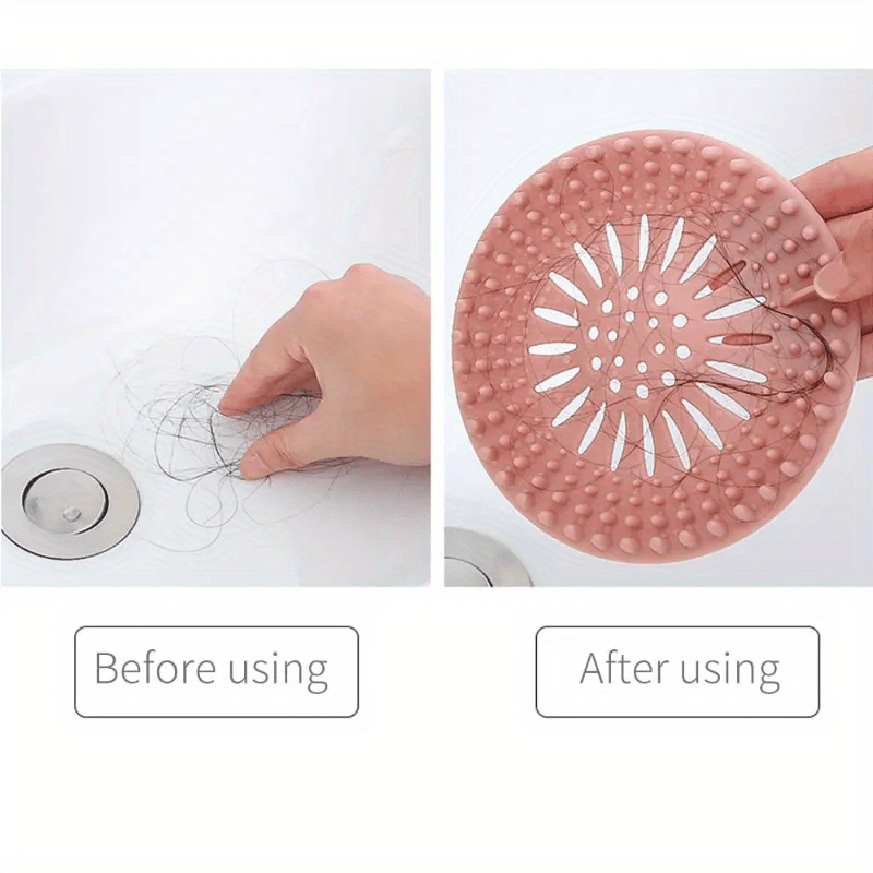 Starfish Hair Catcher Round Bathroom Drain Strainer Hair Catcher