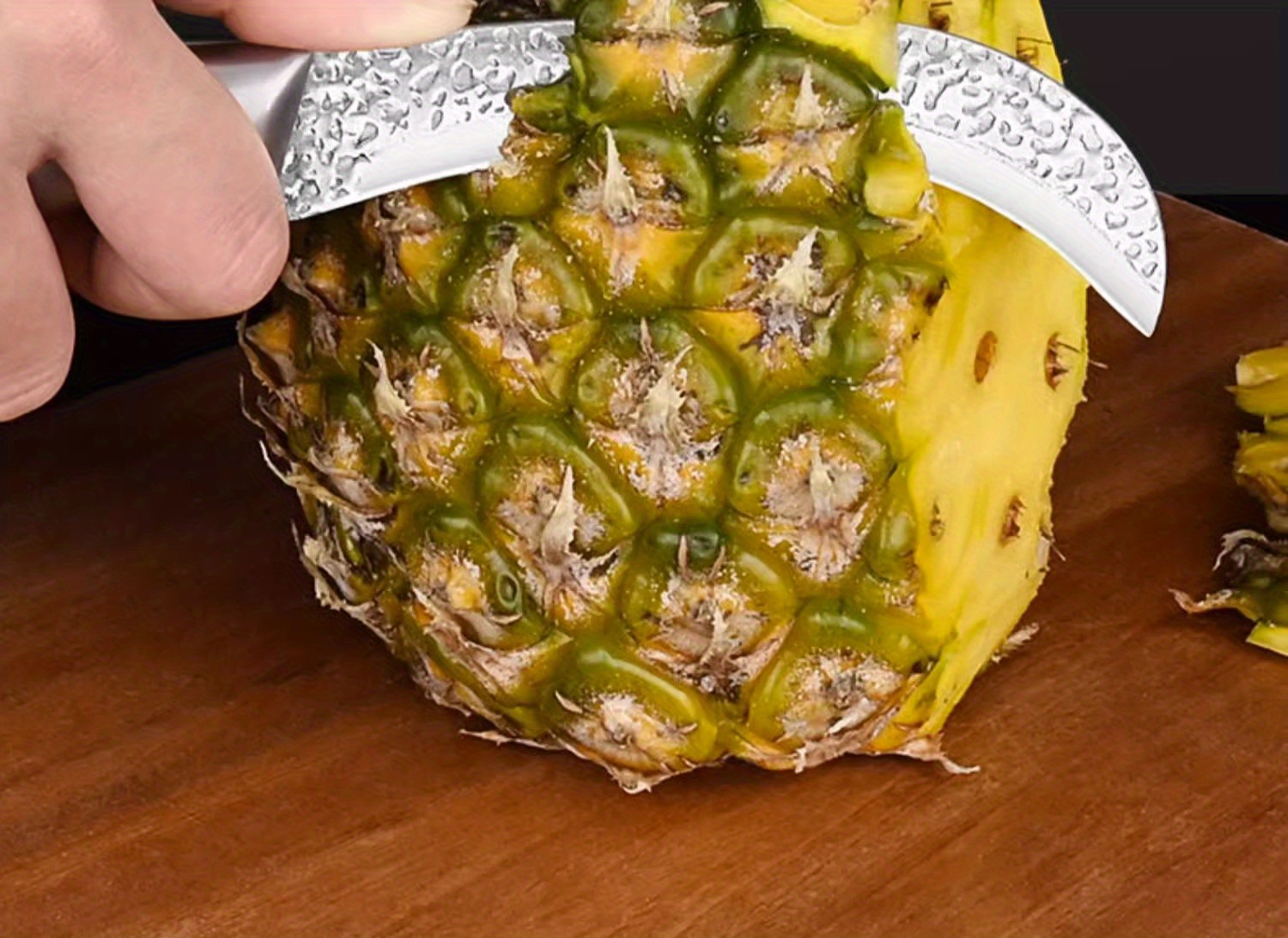Fruit Knife Peeling Knife Curved Knife Pineapple Temu