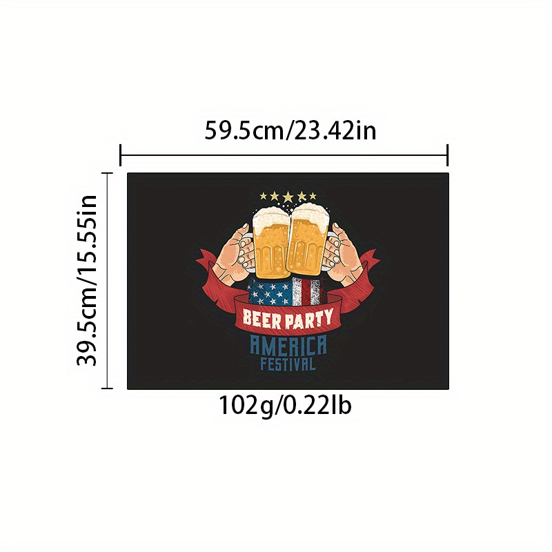 The Munich Oktoberfest Floor Mat Bar Entrance Mat - Temu