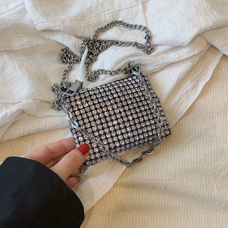 Rhinestone discount lipstick purse