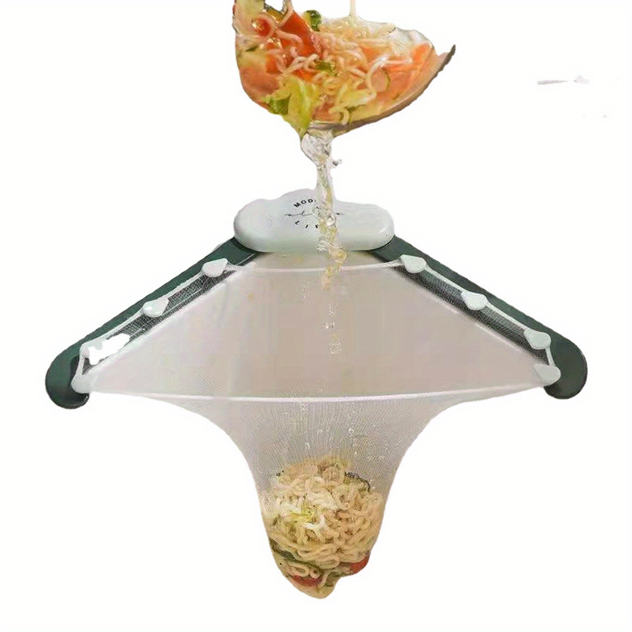 Plastic Triangle Drainage Basket Hanging Mesh Dishwashing Temu New