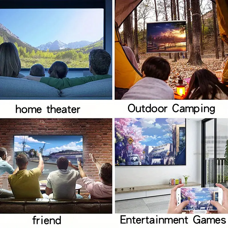 yg300 us home hd mini projector with hdmi usb and sd memory home theater enhances your movie tv and game experience suitable for outdoor camping drive projectors in home theaters details 1