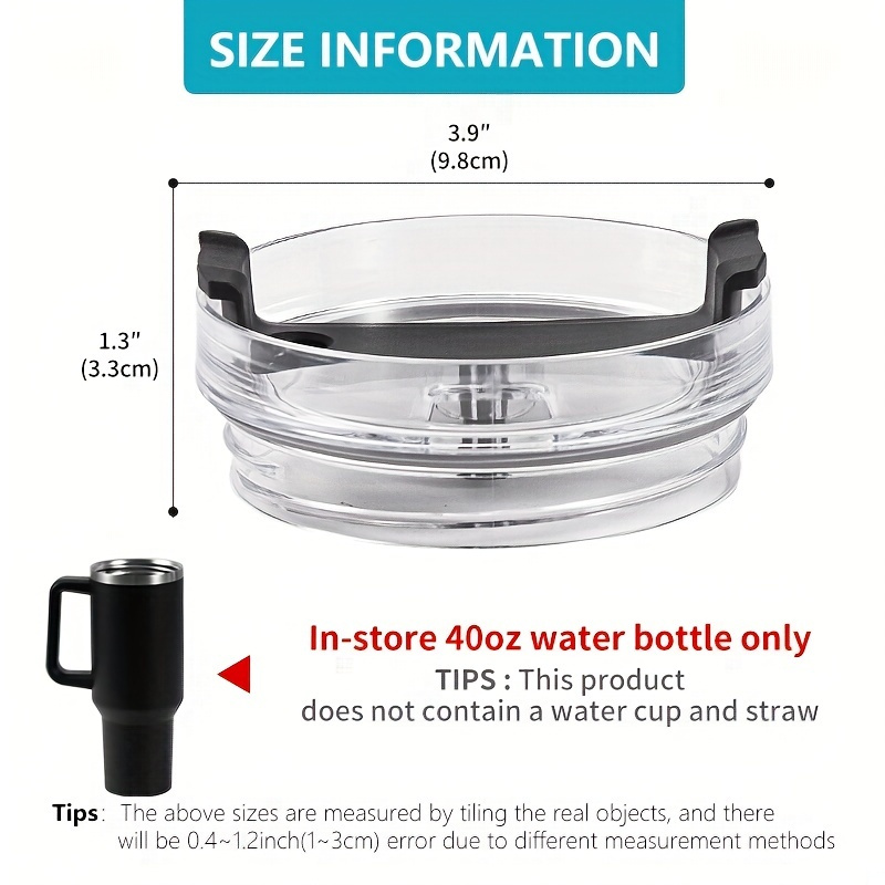 3 in 1 Tumbler Lid - (Lid Only)