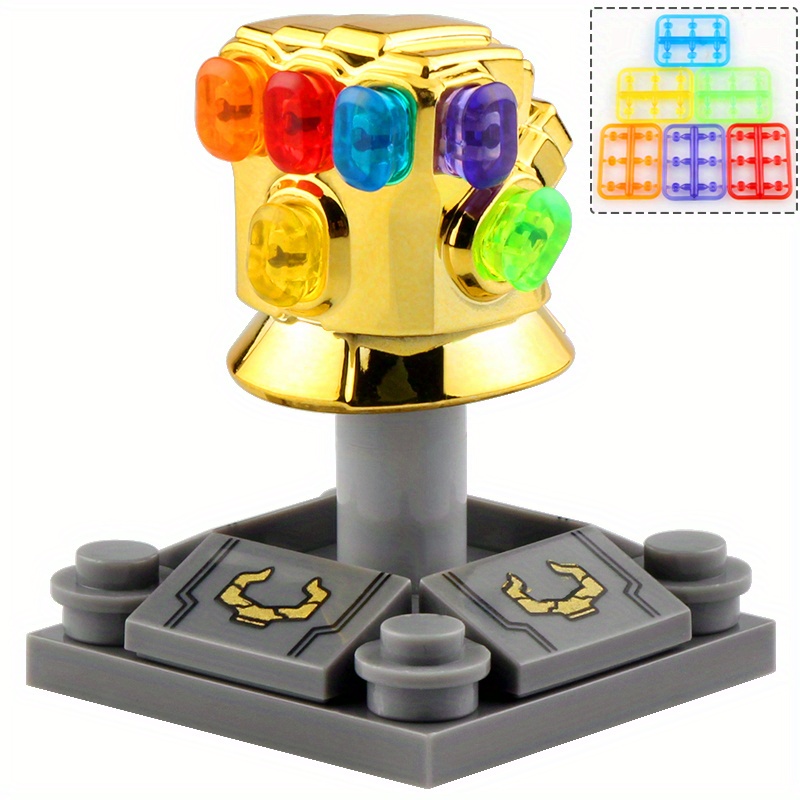 Lego chrome best sale infinity gauntlet