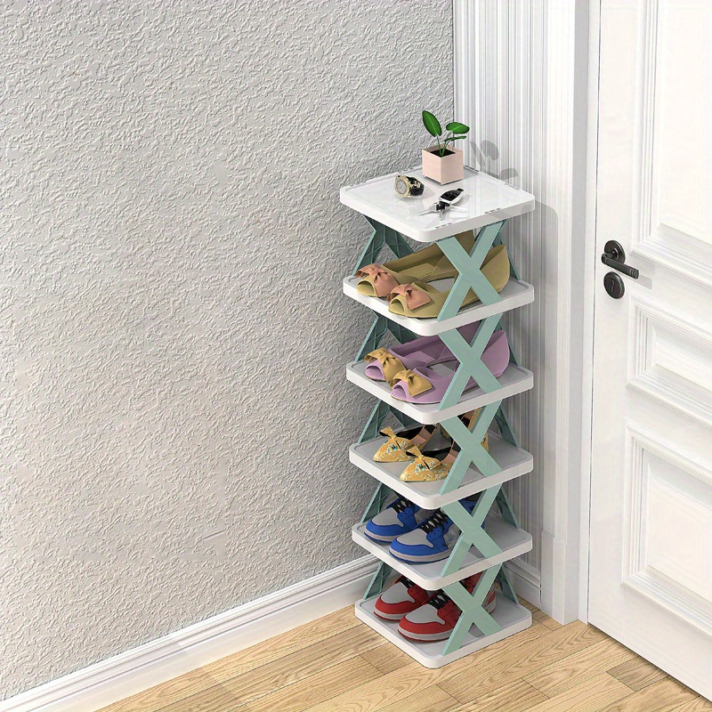 Stackable Small Shoe Rack, Entryway, Hallway and Closet Space Saving Storage  and Organization (3-Tier, Black) – Built to Order, Made in USA, Custom  Furniture – Free Delivery