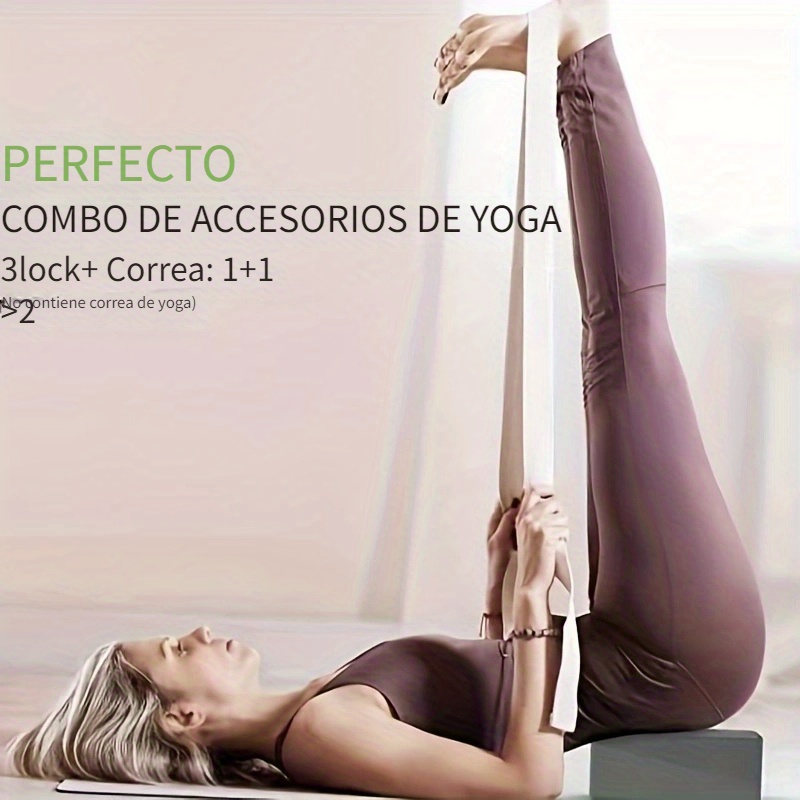 1pc Bloque Yoga Suave Antideslizante Ladrillo Fitness Ligero - Temu Chile