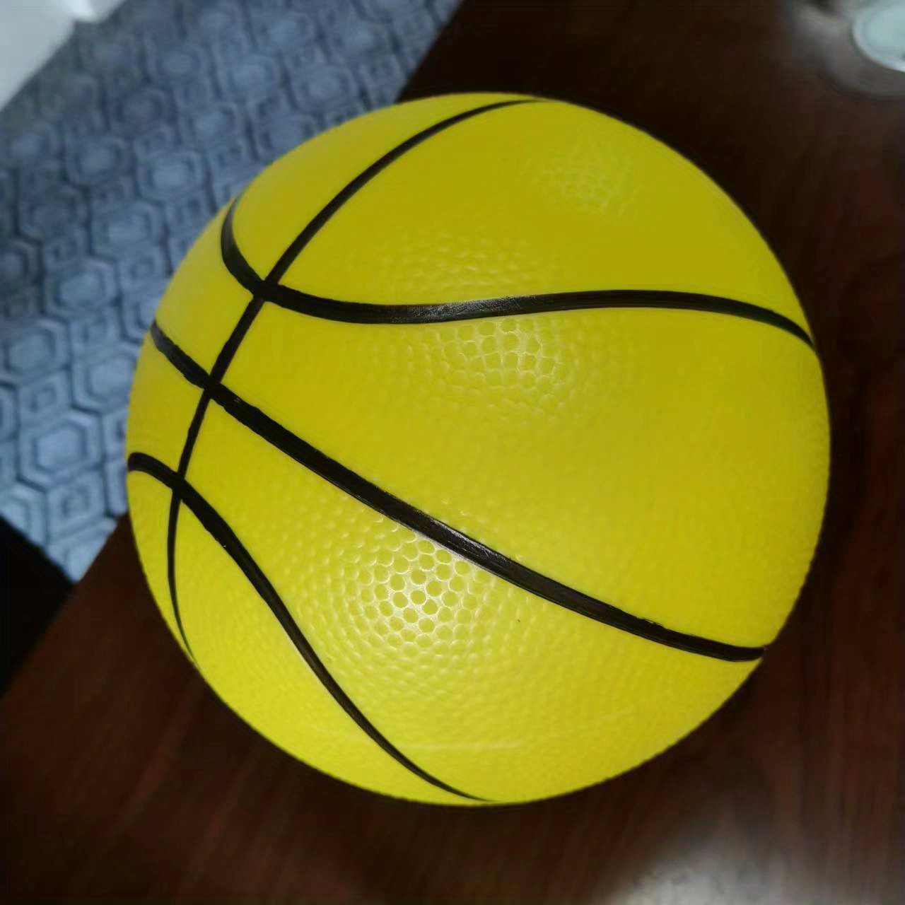 Basketball silencieux, ballon d’entraînement intérieur ballon en mousse  haute densité non revêtu, ballon de sport en mousse de basket-ball à faible