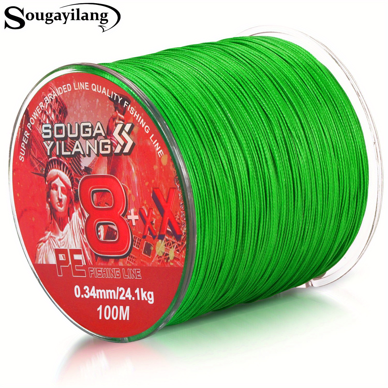 Sougayilang 8 strand Braided Pe Fishing Line Strong Smooth - Temu