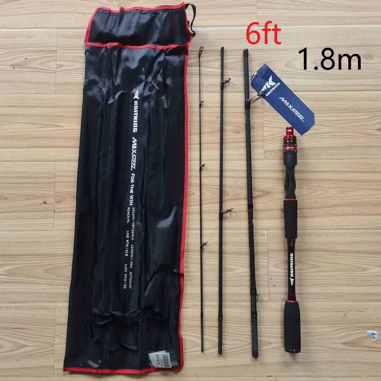 Kastking Max Carbon Fishing Rod Lightweight - Temu Canada