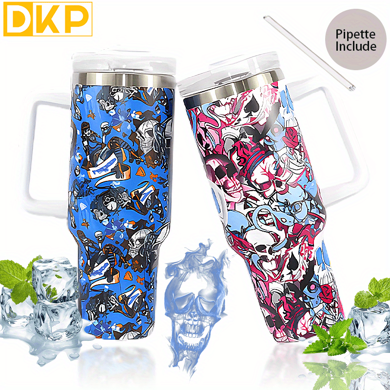 1pc 900ml Stainless Steel Insulated Water Bottle, Outdoor Portable Sport  Bottle, Ice-keeping, Fashionable, For Men And Women, Gym, School